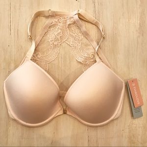 NEW Third Love Lace Racerback T-Shirt Bra 32F 34E